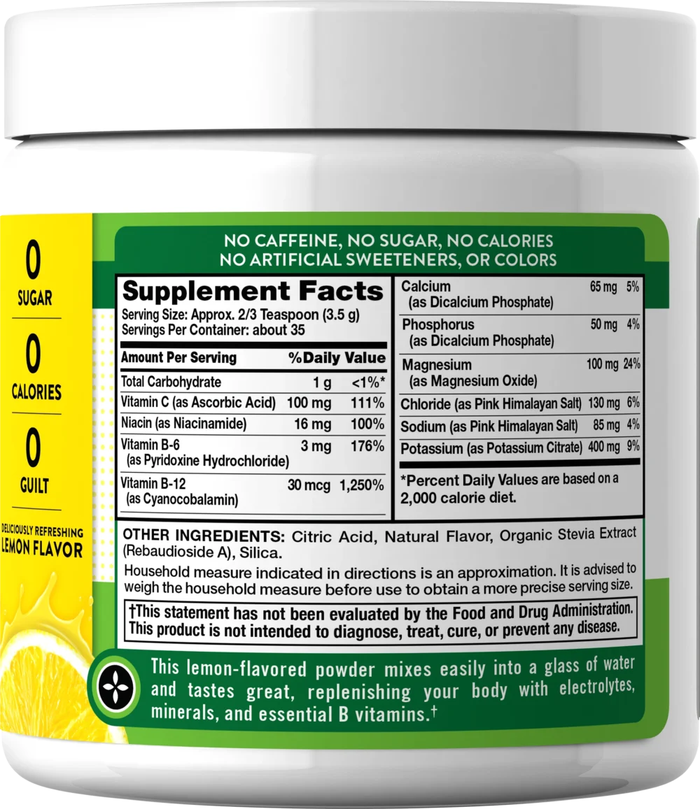 NT Electrolyte Powder - Figura 2
