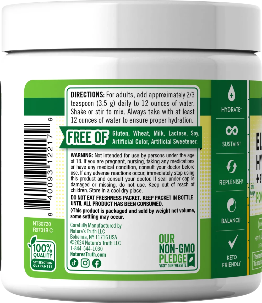 NT Electrolyte Powder - Figura 3