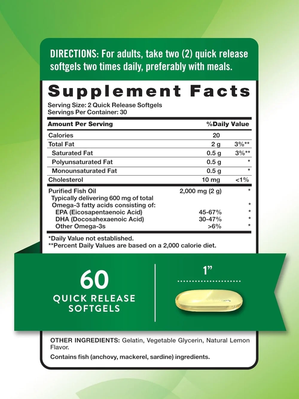 NT Fish Oil 2000 mg - Figura 2