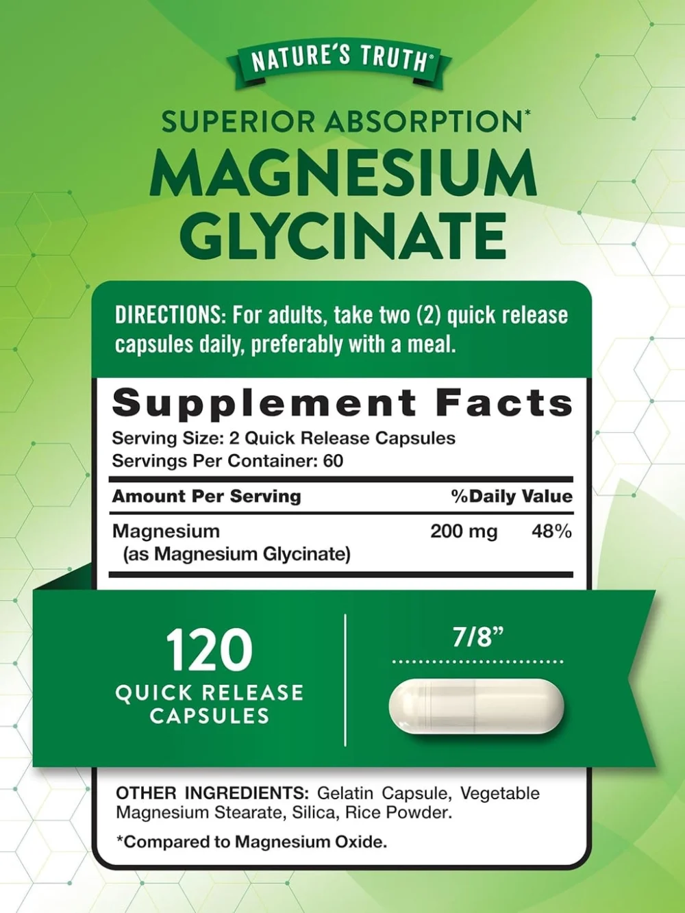 NT Magnesium Glycinate 200 mg - Figura 2