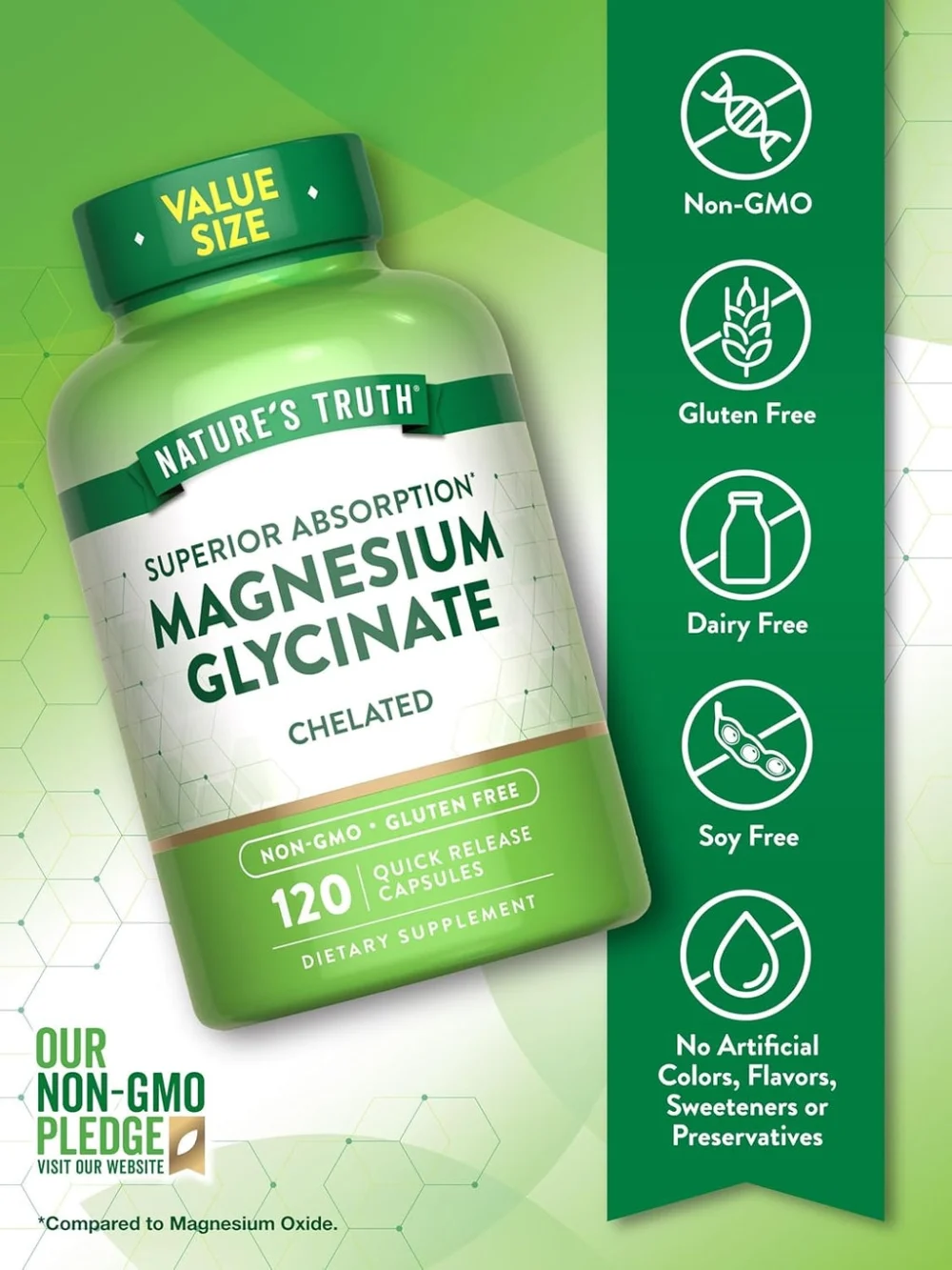 NT Magnesium Glycinate 200 mg - Figura 3