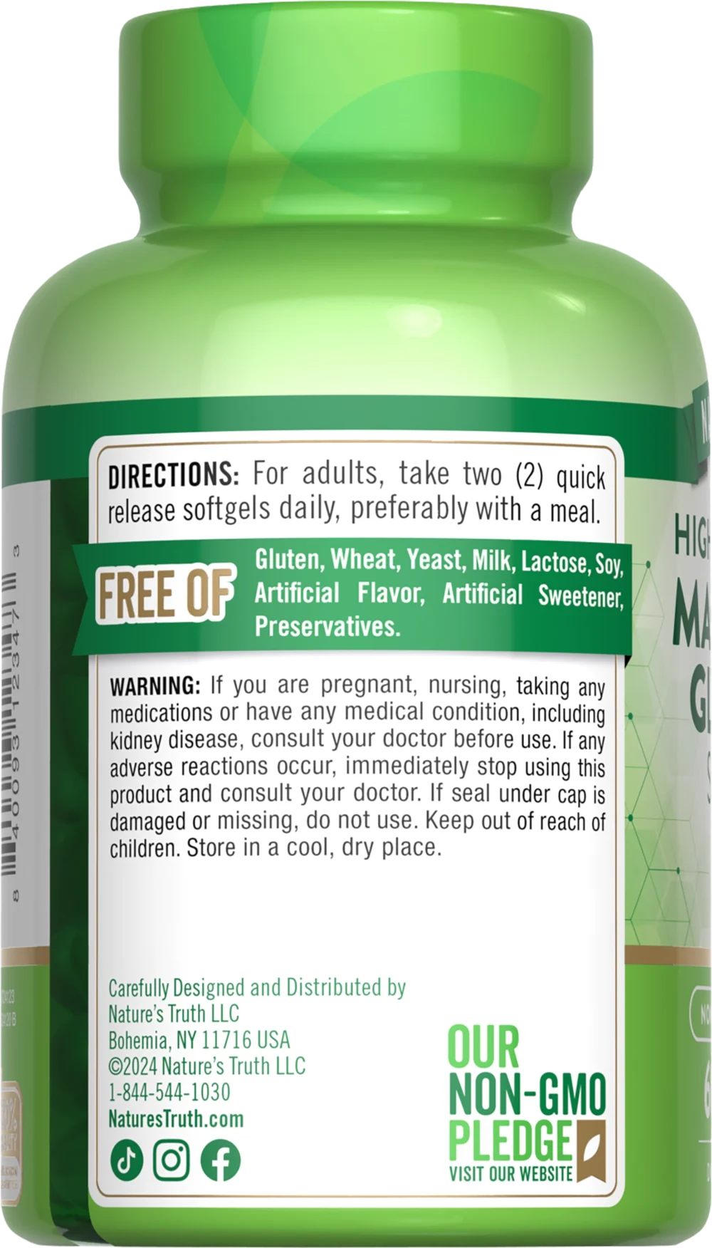 NT Magnesium Glycinate 250 mg - Figura 4