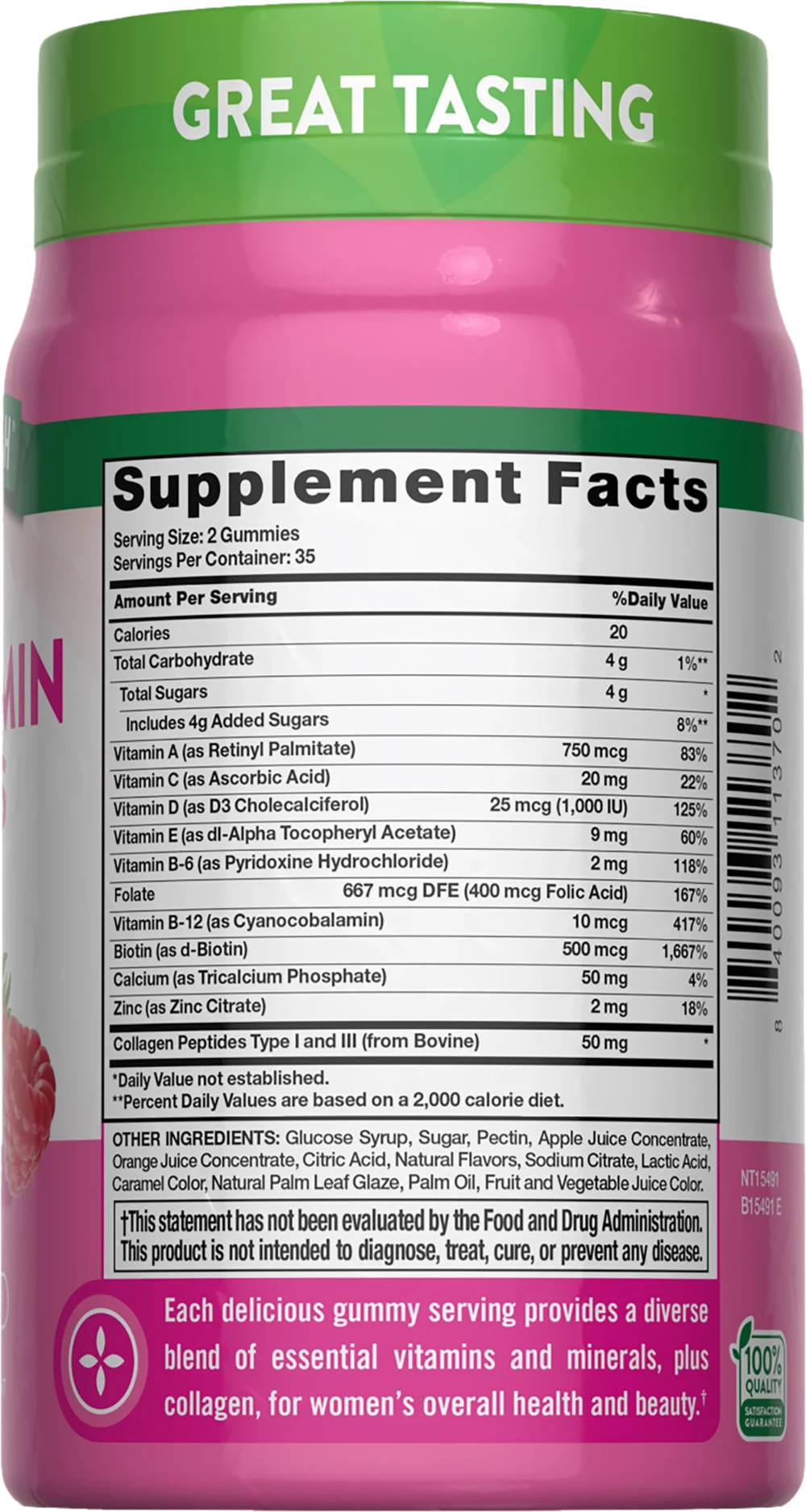 NT ABC Multivitamine per Femra Gummies - Figura 3
