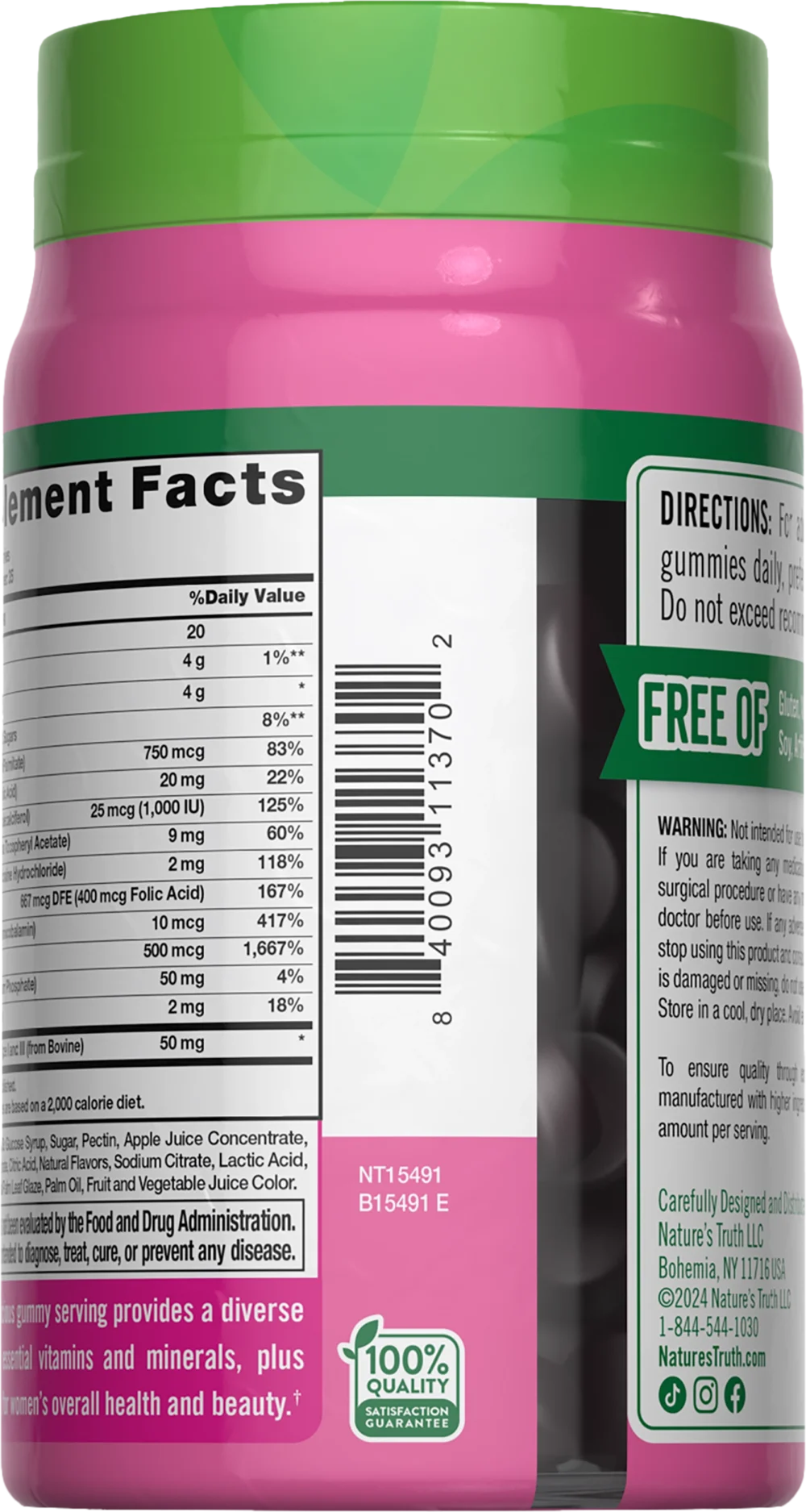 NT ABC Multivitamine per Femra Gummies - Figura 5