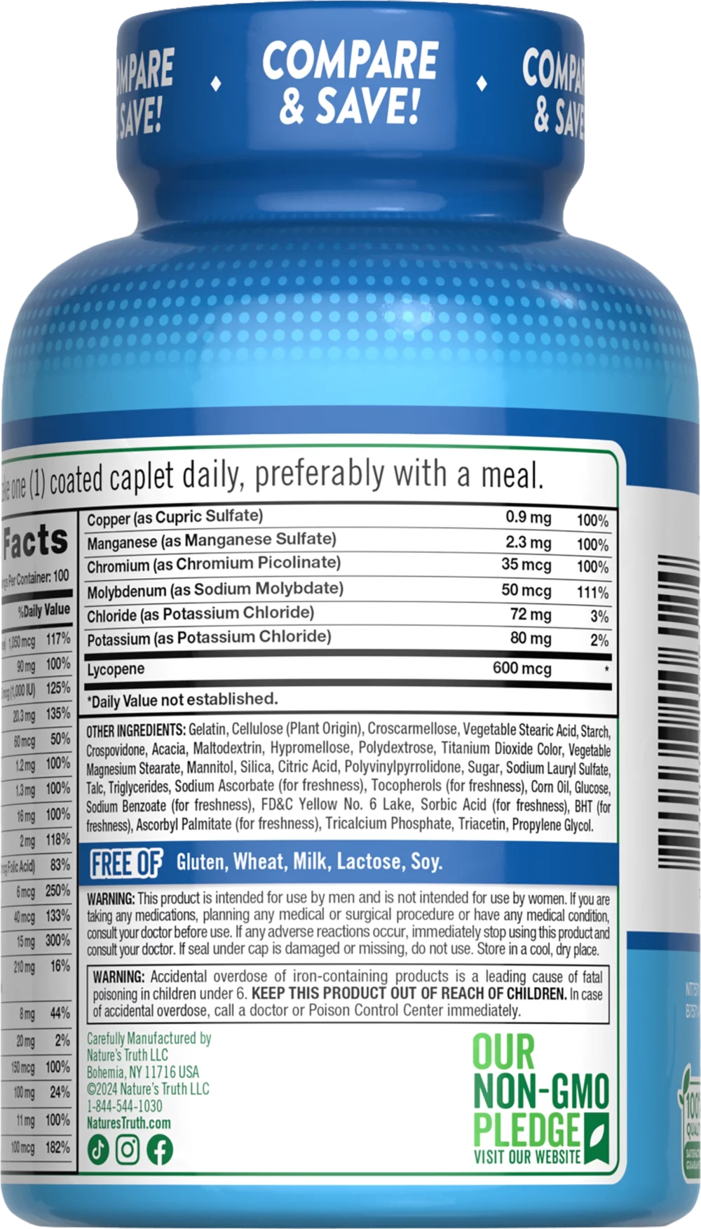 NT ABC Multivitamine per Meshkuj - Figura 4
