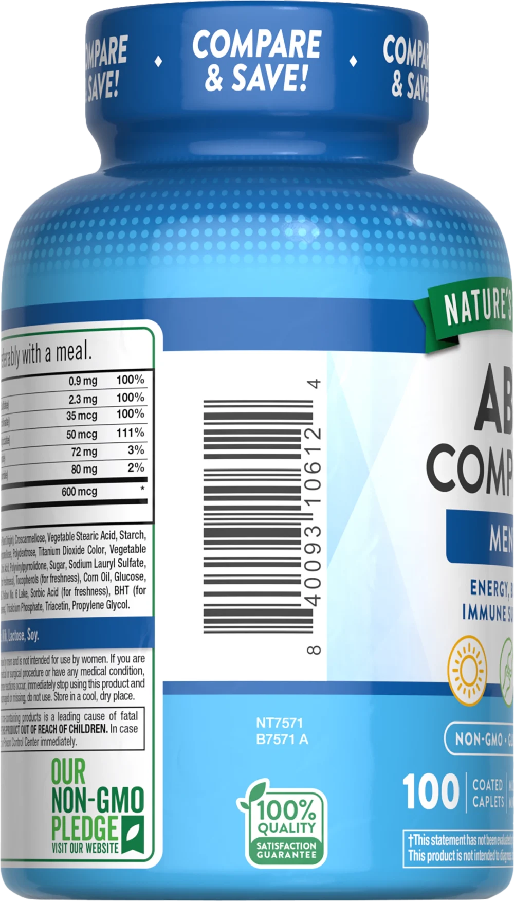 NT ABC Multivitamine per Meshkuj - Figura 5