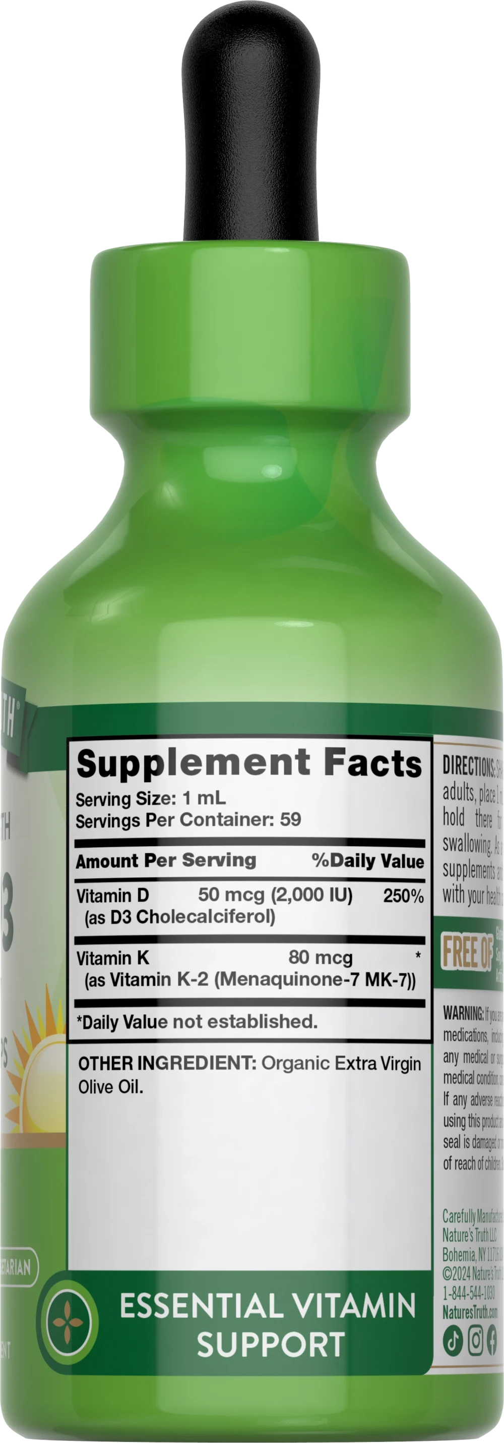 NT Vitamine D3+K2 liquid - Figura 5
