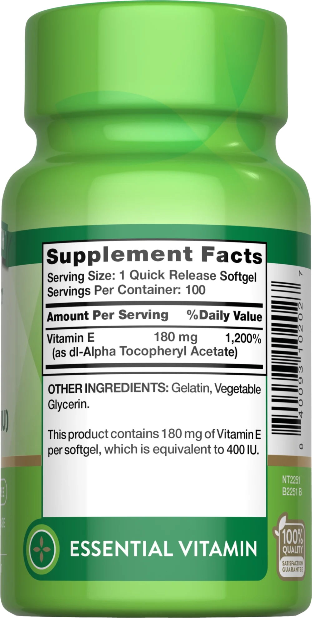 NT Vitamine E 400 UI - Figura 3